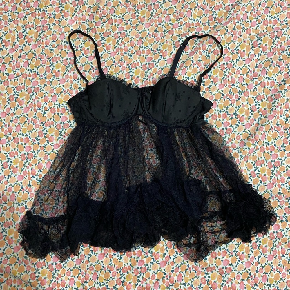 Victoria secret ruffle lingerie